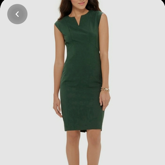 Forest green sheath dress Clearance